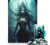 Rompecabezas de 1000 Piezas Doncella del Abismo Juego de ingenio difícil y desafiante Regalo de cumpleaños Regalos 38x52cm