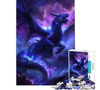 Rompecabezas de 1000 Piezas Dragón Relámpago para Juego Educativo Juguetes adictivos para Cultivar la Paciencia el Arte el análisis y la lógica (tamaño 50x75cm)