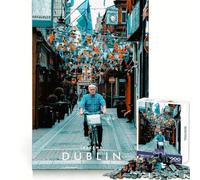 Rompecabezas de 1000 Piezas Dublin Lifes Tight Fit Piece Mind Skill Fun Cozy Fun Time Xmas Leisure Gift 38x52cm