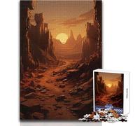 Rompecabezas de 1000 Piezas Ecos de un Imperio Caído para Adultos, Juego Educativo de Entrenamiento Cerebral, Regalo Sorpresa Ideal para Seres Queridos, tamaño 38x52cm