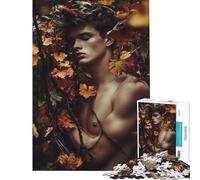 Rompecabezas de 1000 Piezas - El Abrazo del otoño ︰ Un Momento de Serenidad Difícil y desafiante Mejora la Memoria Juguetes de decoración para el hogar para Mayores de 14 años 50x75cm