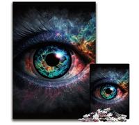 Rompecabezas de 1000 Piezas El Arte del Ojo, Rompecabezas Imposible para Adultos, Actividad Familiar, Rompecabezas, decoración del hogar, Regalo navideño, 50x75cm (19,68x29,52 Pulgadas)