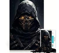 Rompecabezas de 1000 Piezas El Asesino de la Parca para Adultos, Juguete Mental Relajante, diversión, Corte Premium, Regalo de cumpleaños 50x75cm