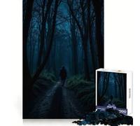 Rompecabezas de 1000 Piezas El Bosque Susurrante para Adolescentes, Juguete para ejercitar la Mente, Actividad para el hogar, Corte Premium, artículo de Santa Claus 38x26cm