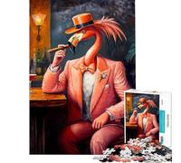 Rompecabezas de 1000 Piezas El Caballero Rosa Actividades Divertidas en casa Carrera de Velocidad Manual Juegos educativos para Mayores de 14 años Juego de Rompecabezas Incluido (50x75cm)