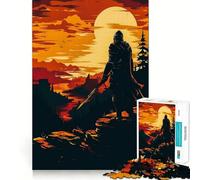 Rompecabezas de 1000 Piezas El Camino de los Reyes para Adultos Juguete Mental Relajante y Divertido Corte Premium Regalo de cumpleaños 50x75cm