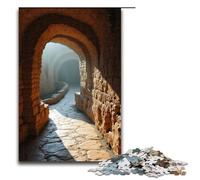 Rompecabezas de 1000 Piezas El Corredor Sinuoso para Adultos y niños Rompecabezas de Madera Juguete Educativo antiestrés 1000 Piezas (75 x 50 cm)