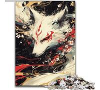 Rompecabezas de 1000 Piezas El Dios de los Zorros para Adultos Un Juego desafiante, Ideal para Regalar a Toda la Familia (26x38cm)