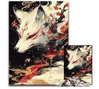 Rompecabezas de 1000 Piezas El Dios de los Zorros, un desafiante Rompecabezas para Adolescentes, Ideal para una Noche de Juegos en Familia, 26x38cm/10,23x14,96 Pulgadas.