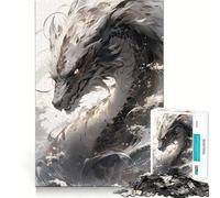 Rompecabezas de 1000 Piezas El Dragón del Sur para Adultos Juguete para ejercitar la Mente y Relajarse Corte Perfecto Regalo Memorable 38x26cm