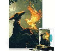 Rompecabezas de 1000 Piezas El Encuentro Ardiente para Adolescentes Juego Inteligente para Relajarse y armar Patrones Lista de Deseos de Papá Noel 38x26cm