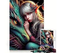 Rompecabezas de 1000 Piezas El Enigmático Bond para Adolescentes Juguete de razonamiento y Desarrollo de Habilidades Sin estrés Corte preciso Un Regalo Encantador 50x75cm