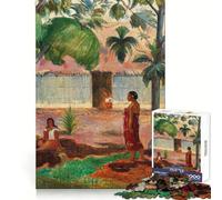 Rompecabezas de 1000 Piezas El Gran Árbol de Gauguin para Adultos Juguete Mental Relajante y Divertido Corte Premium Regalo de cumpleaños 38x26cm