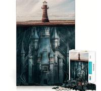 Rompecabezas de 1000 Piezas El Inframundo para Adultos Juguete Intelectual para Relajarse y divertirse Pieza de Arte 38x26cm