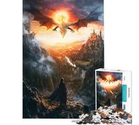Rompecabezas de 1000 Piezas El Legado del Dragón Difícil y desafiante Análisis y lógica Juegos educativos Apto para Mayores de 14 años 38x26cm