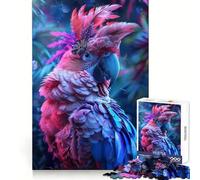 Rompecabezas de 1000 Piezas El Loro Encantado para Adolescentes Juguete para desarrollar la lógica y la diversión Bordes Suaves Regalo Creativo 38x26cm