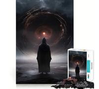 Rompecabezas de 1000 Piezas El Mago Oscuro para Adultos Juguete de ingenio para Jugar en Interiores Diseño artístico preciso Coleccionable 38x26cm