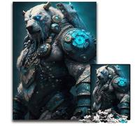 Rompecabezas de 1000 Piezas El Oso del Silencio,Rompecabezas difícil para Adultos,desafiante Juego de ingenio para Adolescentes,Juego Interactivo Divertido para Toda la Familia,50x75cm
