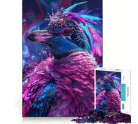 Rompecabezas de 1000 Piezas El Pingüino Real para Adolescentes, Juguete cognitivo, Juego de Mesa de Ocio Suave, Pieza de Arte 38x52cm