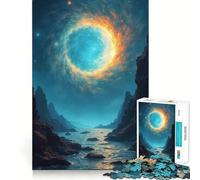 Rompecabezas de 1000 Piezas El Portal para Adultos, Juguete Mental Relajante, Divertido, de Corte Premium, Regalo de cumpleaños 50x75cm