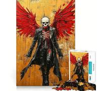 Rompecabezas de 1000 Piezas El Redentor de Las Almas para Adultos Juguete de lógica Fina para el Tiempo Libre Arte de Bordes limpios y Coleccionable (38x26cm)