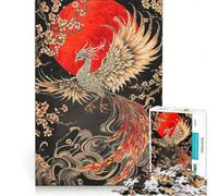 Rompecabezas de 1000 Piezas El Resurgir del Fénix para Adolescentes Juego de ingenio difícil y desafiante Toda la Familia 50x75cm