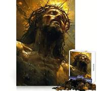 Rompecabezas de 1000 Piezas El Sacrificio de Jesús para Adolescentes Refuerza la Memoria Divertido y pacífico Borde de Calidad Regalo Ideal (38x52cm)