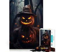 Rompecabezas de 1000 Piezas El Señor Calabaza para Adolescentes Juguete cognitivo Ocio Suave Ensamblaje de Patrones Pieza de Arte 50x75cm