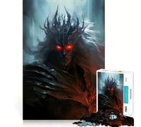 Rompecabezas de 1000 Piezas El Señor Oscuro Asciende para Adolescentes Juguete Inteligente para Fortalecer los Lazos Familiares Corte Suave Lista de Deseos de Papá Noel 38x52cm