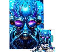 Rompecabezas de 1000 Piezas El Viajero Cósmico Rompecabezas para Adultos Juguetes antiestrés Análisis y lógica Regalo Ideal para Toda la Familia (Tamaño 50x75cm)