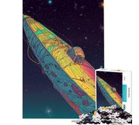 Rompecabezas de 1000 Piezas El Viajero Eternis Juego Familiar Desafío de Inteligencia Mental Juguetes Adictivos Gran Regalo para Jugar y Mejorar la Memoria (tamaño 38x26cm)