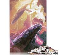 Rompecabezas de 1000 Piezas Electric Dreams, Rompecabezas Cuadrados creativos para Adultos y Rompecabezas de Madera, Juego desafiante, 1000 Piezas (75 x 50 cm)