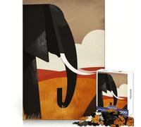 Rompecabezas de 1000 Piezas Elefante Sabio Adolescente, Ideal para Entrenar la concentración, Practicar Actividades de Ocio y Crear un Regalo Original (50x75cm)