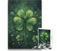 Rompecabezas de 1000 Piezas Emerald Clover Dreamscape para Adolescentes, Divertido Juego cognitivo de Aprendizaje, reflexivo, tamaño 38x26cm