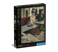 Clementoni - Puzzle adulto 1000 piezas Museum Dans Un Café Compact Box (39974)