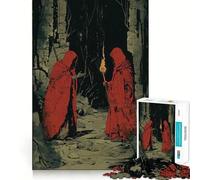 Rompecabezas de 1000 Piezas Encuentro Misterioso para Adolescentes Juguete para Pensar con Inteligencia Fácil de Usar Ocio Corte preciso Regalo increíble (50x75cm)