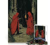 Rompecabezas de 1000 Piezas Encuentro Misterioso para Adultos y Adolescentes Un Rompecabezas Mental Que Ayuda a aliviar el estrés Un Regalo Original y Divertido (38x26cm)