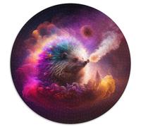 Rompecabezas de 1000 Piezas Erizo Nebulosa para Adultos, diversión Familiar, Obra de Arte Decorativa DIY, 67,5 x 67,5 cm