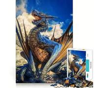 Rompecabezas de 1000 Piezas Escamas y Humo para Adultos Regalo Ideal para desarrollar la lógica Juguete para Disfrutar de un Corte preciso y Elegante (50x75cm)
