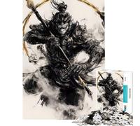 Rompecabezas de 1000 Piezas Esencia del Guerrero desafiante para completar Educativo e Imposible para Mayores de 14 años Juego de Rompecabezas (38x26cm)