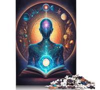 Rompecabezas de 1000 Piezas Esoteric Zen Universe V9 para Adultos, Rompecabezas de Papel, Juguete Educativo para aliviar el estrés, 38 x 26 cm (1000 Piezas)