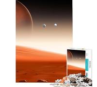 Rompecabezas de 1000 Piezas Espacio Marte Estrellas Galaxias Juego práctico y adictivo Juguetes para Cultivar la Paciencia Regalos artísticos Decoración del hogar Tamaño 38x26cm