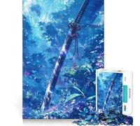 Rompecabezas de 1000 Piezas Espada del Espíritu del Bosque para Adolescentes Juguete Que desafía la Mente Pasatiempo Relajante Corte preciso Un Regalo Encantador 38x26cm