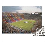 Rompecabezas de 1000 Piezas: Estadio de fútbol con Multitud. Paisaje de un Gran Estadio de fútbol. Juego Educativo para Adultos. Decoración del hogar. Difícil. Regalo de cumpleaños. 70x50cm