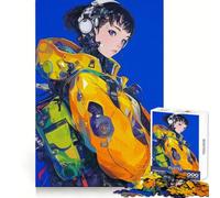 Rompecabezas de 1000 Piezas Estilo Anime futurista para Adolescentes Evoca emociones intensas, diversión y Entretenimiento Un Regalo Memorable (38x52cm)