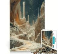 Rompecabezas de 1000 Piezas Exploración Planetaria para Adolescentes Juego de ingenio y relajación (50x75cm)