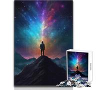 Rompecabezas de 1000 Piezas, explosión de Colores, Relajante, para Tiempo de Tranquilidad, Corte preciso Superior, Juguete de Juego, tamaño 50x75cm