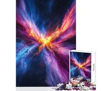 Rompecabezas de 1000 Piezas: Explosión de Nebulosa cósmica Juguetes para decoración del hogar Gran Regalo para Juegos Juego práctico difícil y desafiante tamaño 38x26cm