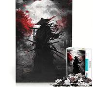 Rompecabezas de 1000 Piezas Fantasma Samurai Asesino, Juego práctico, Interacción Entre Padres e Hijos, Colección de Artistas, Bellas Artes 38x52cm