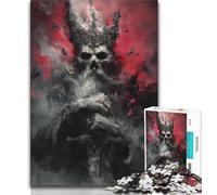 Rompecabezas de 1000 Piezas Fantasy King para Adultos y Adolescentes, Juguete Educativo Intelectual descompresor, Regalo de Amigo Secreto, 38x26cm